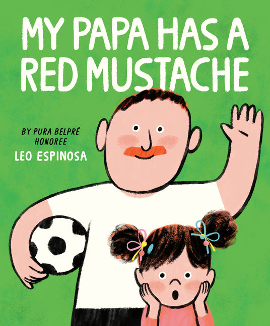 Book cover for My Papa Has a Red Mustache
