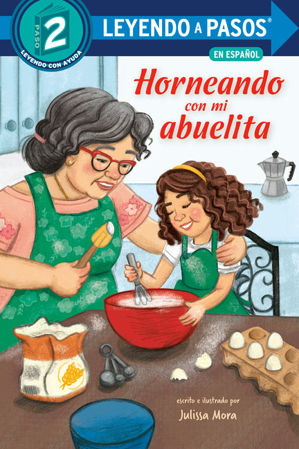 Book cover for Horneando Con Mi Abuelita (Baking with Mi Abuelita Spanish Edition)