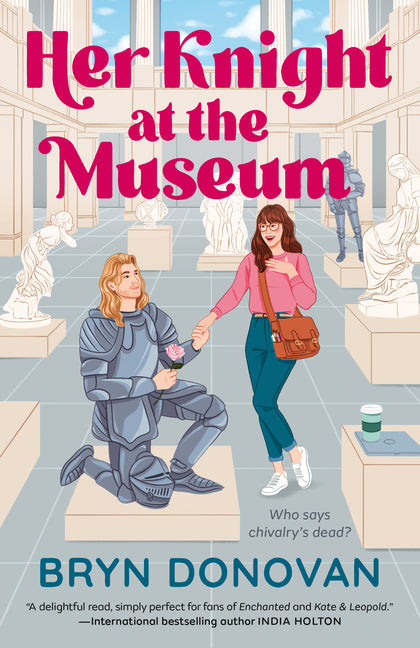Book cover for Her Knight at the Museum