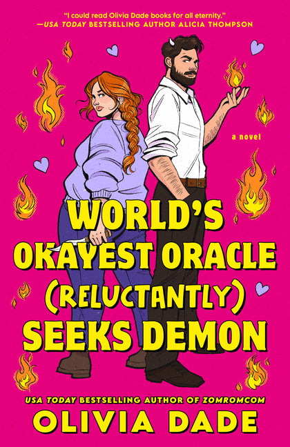 Book cover for World's Okayest Oracle (Reluctantly) Seeks Demon