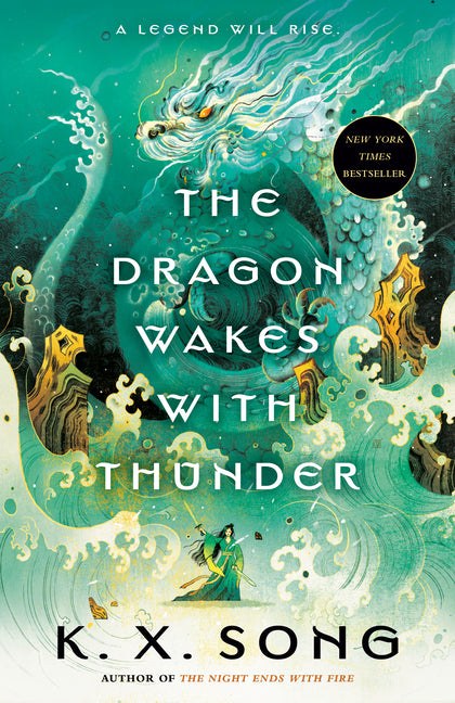 Book cover for Dragon Wakes with Thunder