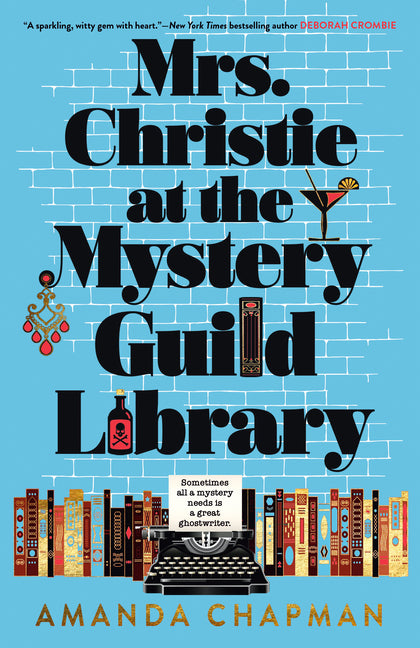 Book cover for Mrs. Christie at the Mystery Guild Library