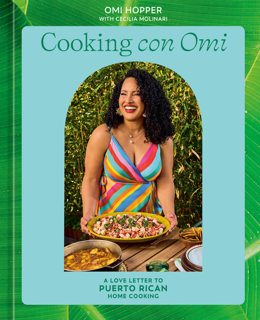 Book cover for Cooking Con Omi: A Love Letter to Puerto Rican Home Cooking