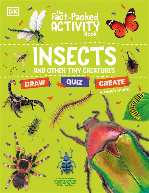 Book cover for Fact-Packed Activity Book Insects: And Other Tiny Creatures