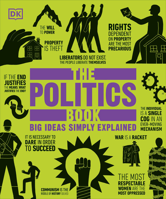 Book cover for Politics Book: Big Ideas Simply Explained