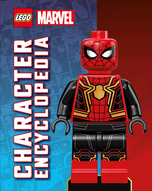 Book cover for Lego Marvel Character Encyclopedia (Library Edition): Without Minifigure
