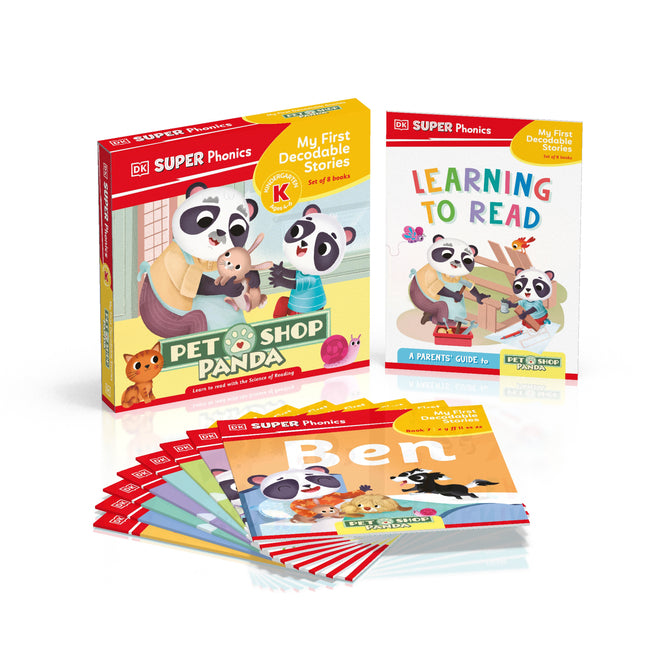 Book cover for Super Phonics My First Decodable Stories Pet Shop Panda