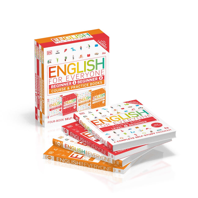 Book cover for English for Everyone Beginner Box Set