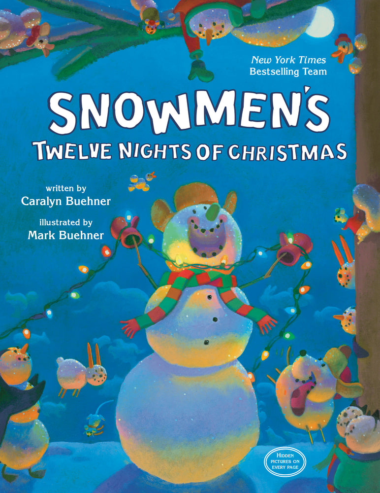 Book cover for Snowmen's Twelve Nights of Christmas