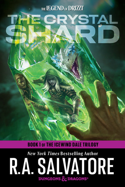 Book cover for Crystal Shard: Dungeons & Dragons: Book 1 of The Icewind Dale Trilogy