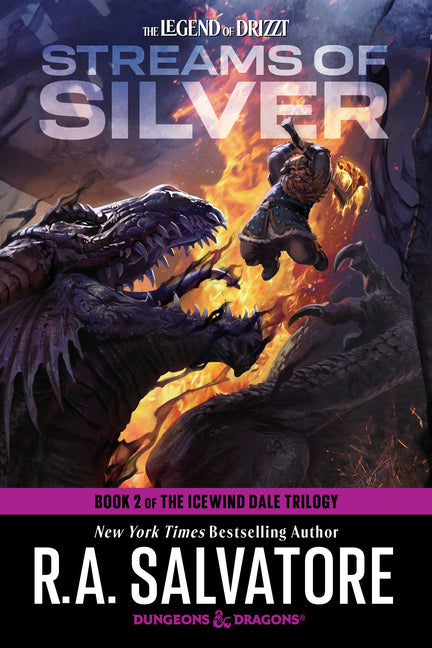 Book cover for Streams of Silver: Dungeons & Dragons: Book 2 of The Icewind Dale Trilogy