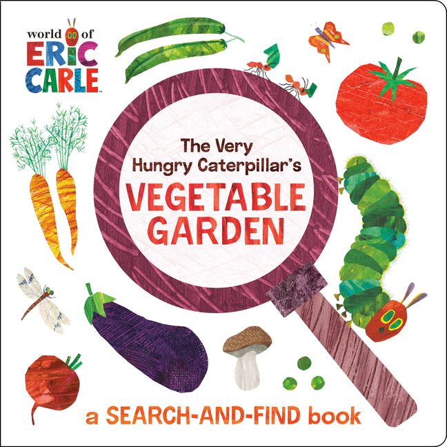 Book cover for Very Hungry Caterpillar's Vegetable Garden: A Search-And-Find Book