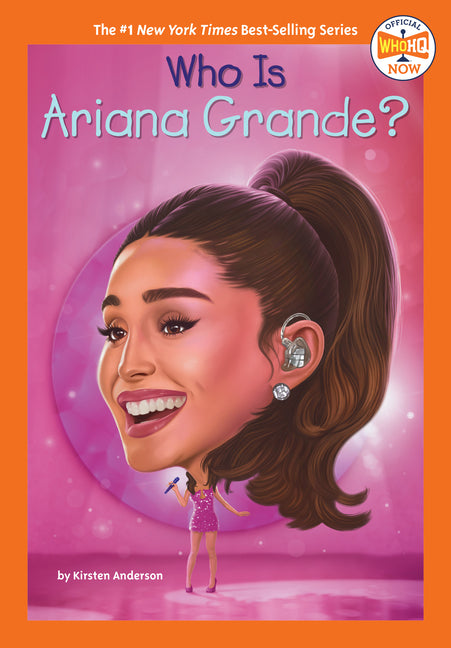 Book cover for Who Is Ariana Grande?