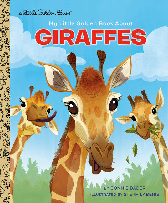 Book cover for My Little Golden Book about Giraffes