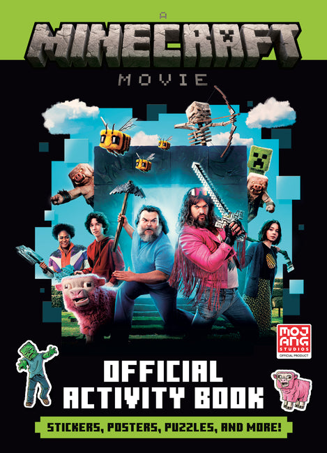 Book cover for Minecraft Movie Official Activity Book