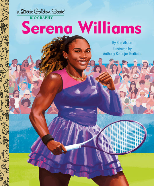 Book cover for Serena Williams: A Little Golden Book Biography