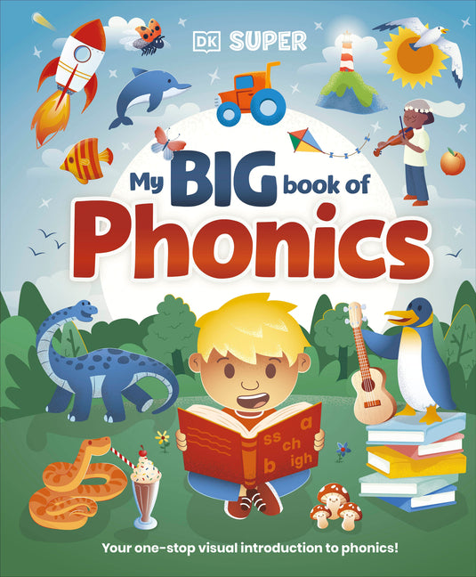 Book cover for DK Super Phonics My Big Book of Phonics
