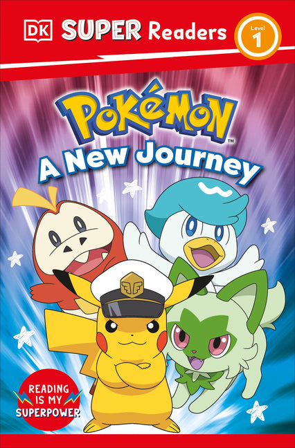 Book cover for DK Super Readers Level 1 Pokémon a New Journey