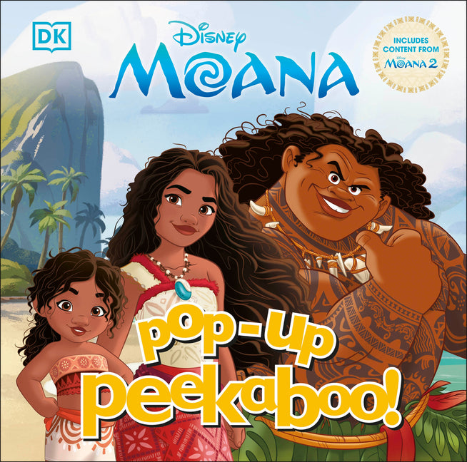 Book cover for Pop-Up Peekaboo! Disney Moana