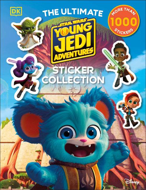 Book cover for Star Wars Young Jedi Adventures Ultimate Sticker Collection