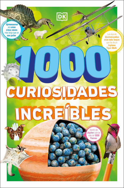 Book cover for 1000 Curiosidades Increíbles (1,000 Amazing World Facts)