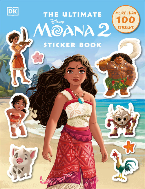 Book cover for Disney Moana 2 Ultimate Sticker Book