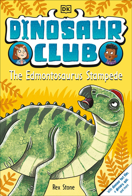 Book cover for Dinosaur Club: The Edmontosaurus Stampede