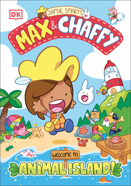 Book cover for Max and Chaffy: Welcome to Animal Island
