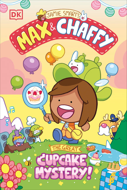 Book cover for Max and Chaffy: The Great Cupcake Mystery