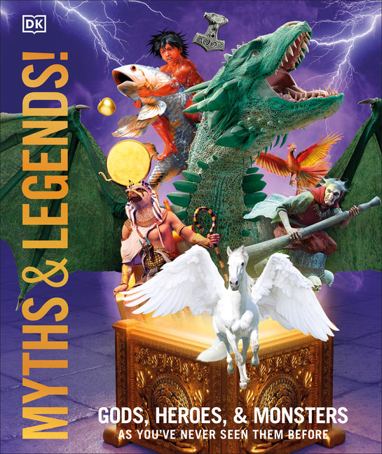Book cover for Knowledge Encyclopedia Myths and Legends