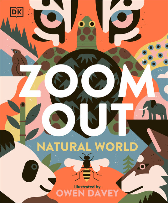 Book cover for Zoom Out Natural World: Discover 12 Iconic Animals and Their Incredible Ecosystems