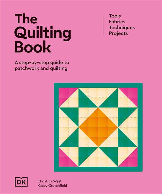 Book cover for Quilting Book: A Step-By-Step Guide to Patchwork and Quilting