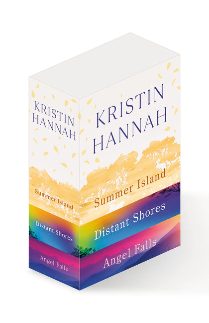 Book cover for Kristin Hannah 3-Book Boxed Set: Summer Island, Distant Shores, Angel Falls