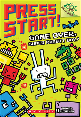 Book cover for Game Over, Super Rabbit Boy!