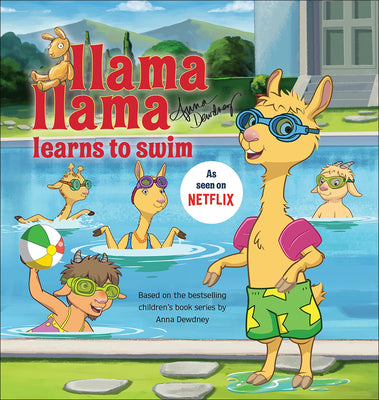 Book cover for Llama Llama Learns to Swim