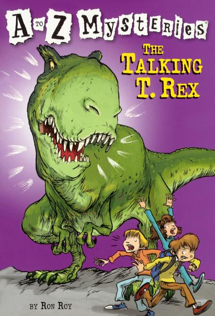 Book cover for The Talking T. Rex