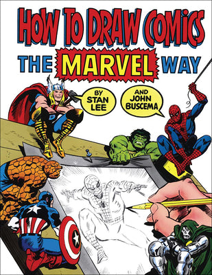 Book cover for How to Draw Comics the Marvel Way