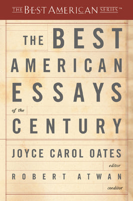 Book cover for The Best American Essays of the Century