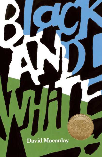 Book cover for Black and White: A Caldecott Award Winner