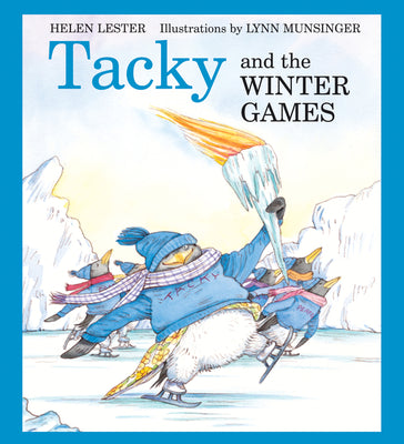 Book cover for Tacky and the Winter Games: A Winter and Holiday Book for Kids