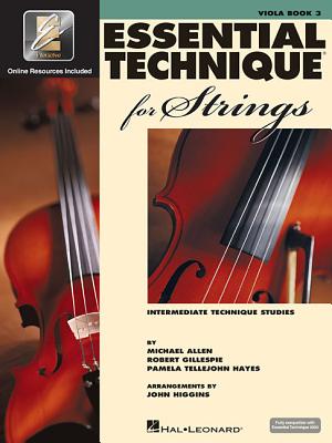 Book cover for Essential Technique for Strings with Eei - Viola Book/Online Audio