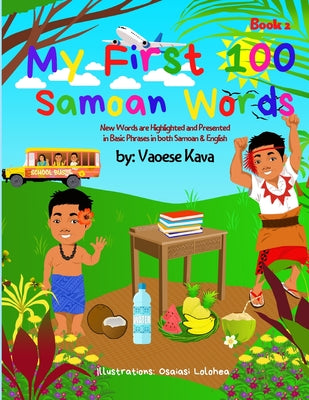 Book cover for My First 100 Samoan Words Book 2