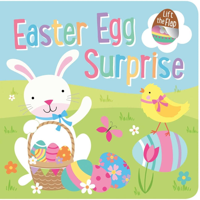 Book cover for Easter Egg Surprise: Lift-The-Flap Board Book