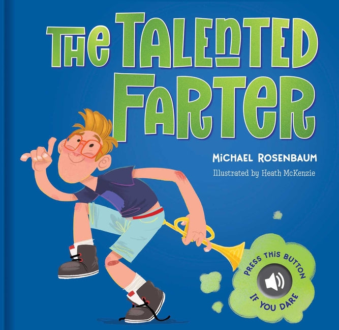 Book cover for Talented Farter: A Cheeky Sound Book with Funny Farts!