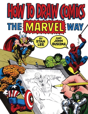 Book cover for How to Draw Comics the Marvel Way