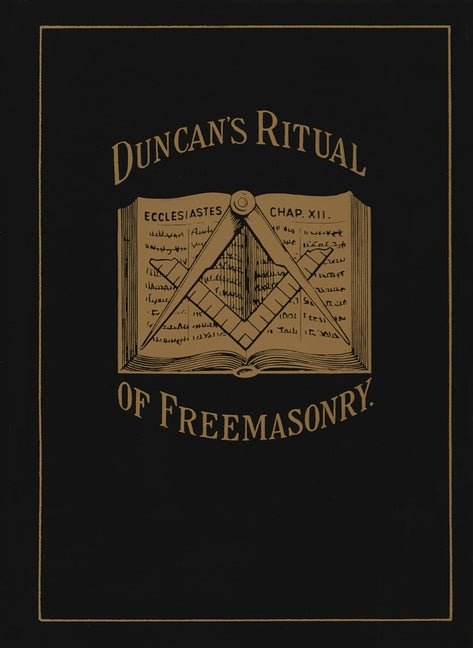 Book cover for Duncan's Ritual of Freemasonry