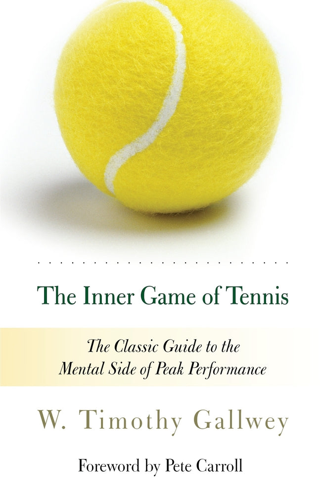 Book cover for The Inner Game of Tennis: The Classic Guide to the Mental Side of Peak Performance