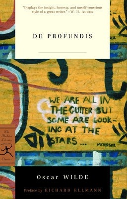 Book cover for de Profundis
