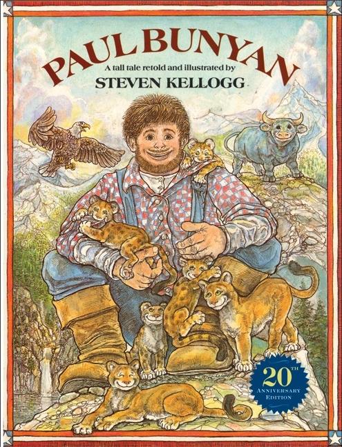 Book cover for Paul Bunyan