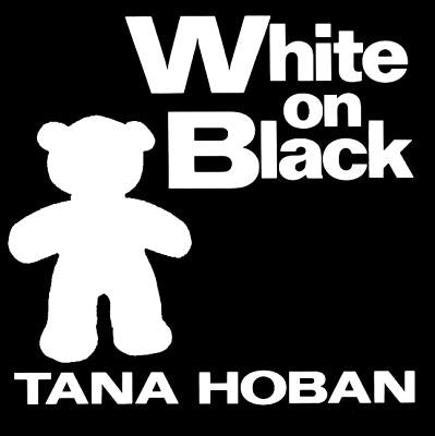 Book cover for White on Black: A High Contrast Book for Newborns